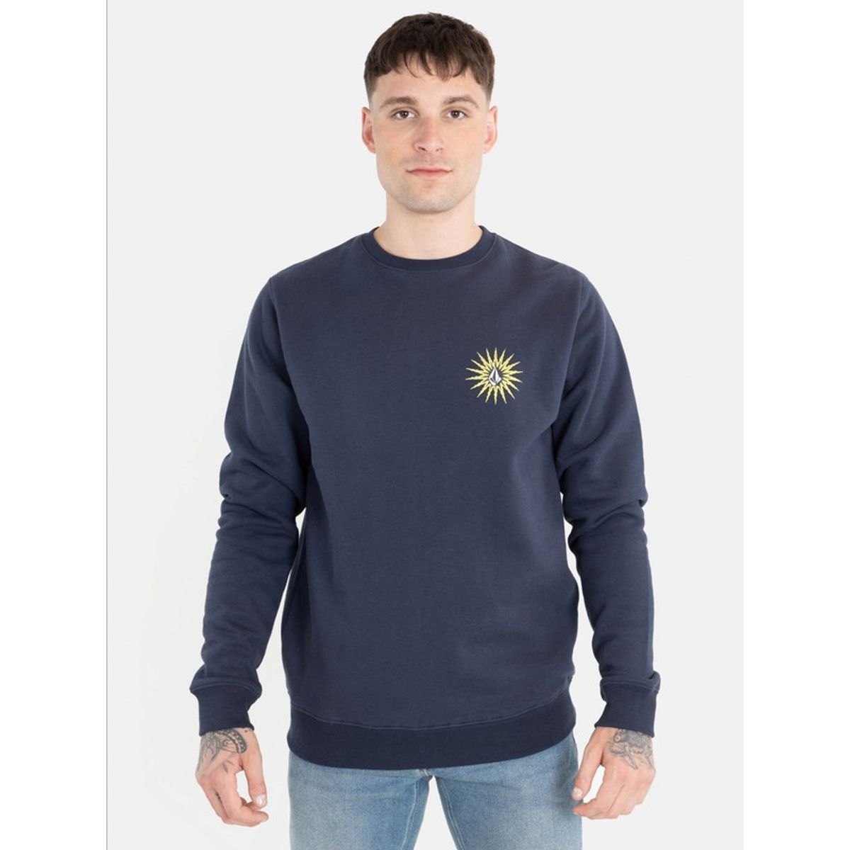 VOLCOM - Poleron Scorcho Screw Azul Marino Hombre Volcom