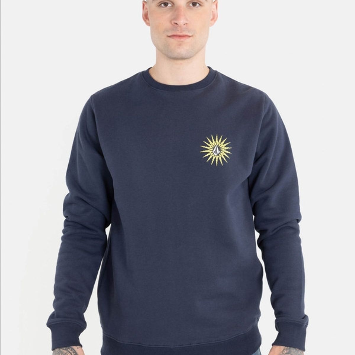 VOLCOM - Poleron Scorcho Screw Azul Marino Hombre Volcom