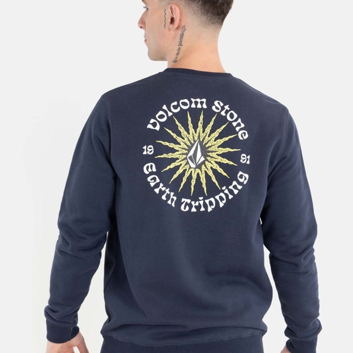 VOLCOM - Poleron Scorcho Screw Azul Marino Hombre Volcom