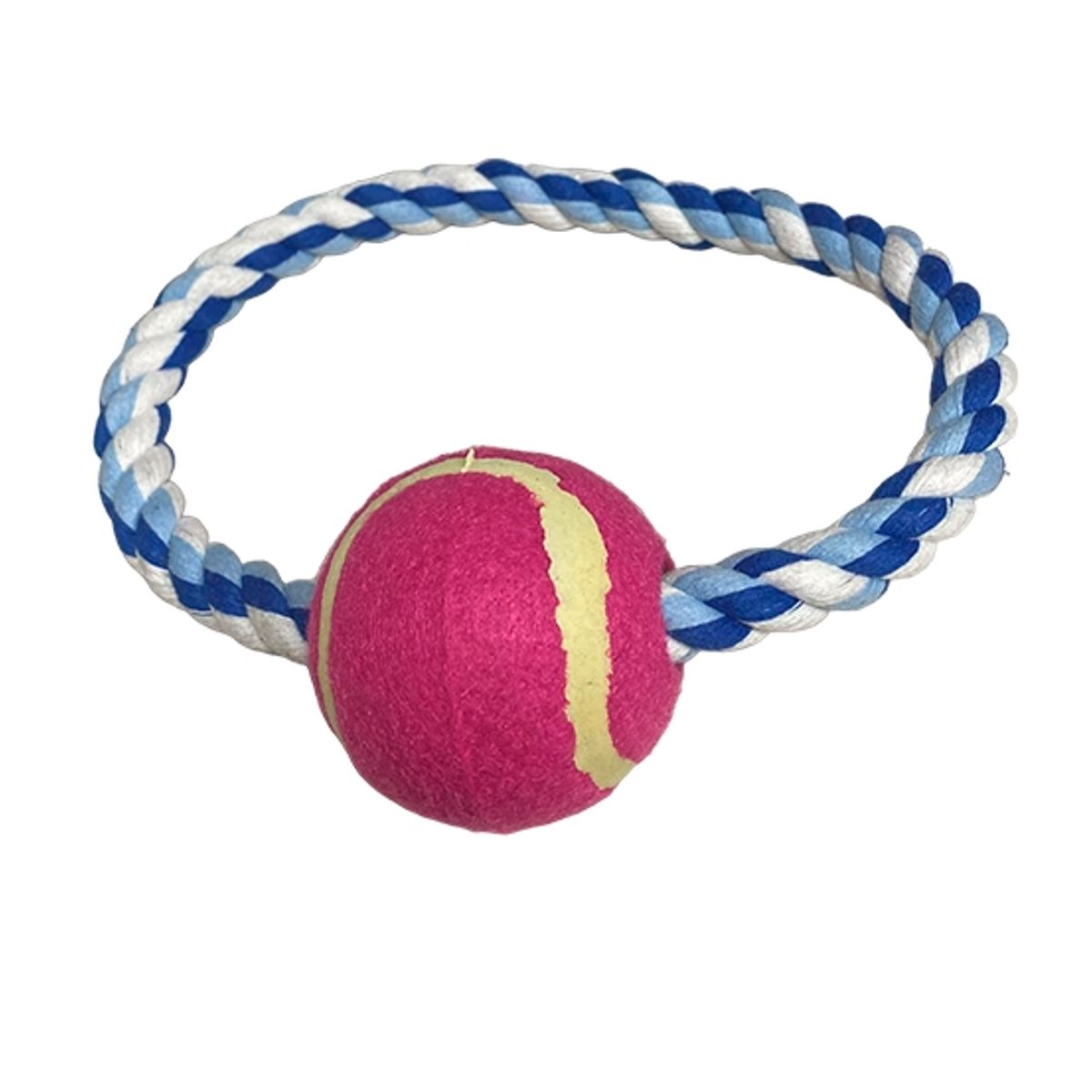 GENERICO - Juguete Para Perros Pelota De Tenis Cuerda Mascota