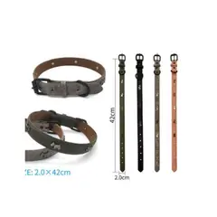 GENERICO - Collar Para Perro Color Negro Con Diseño 42cm