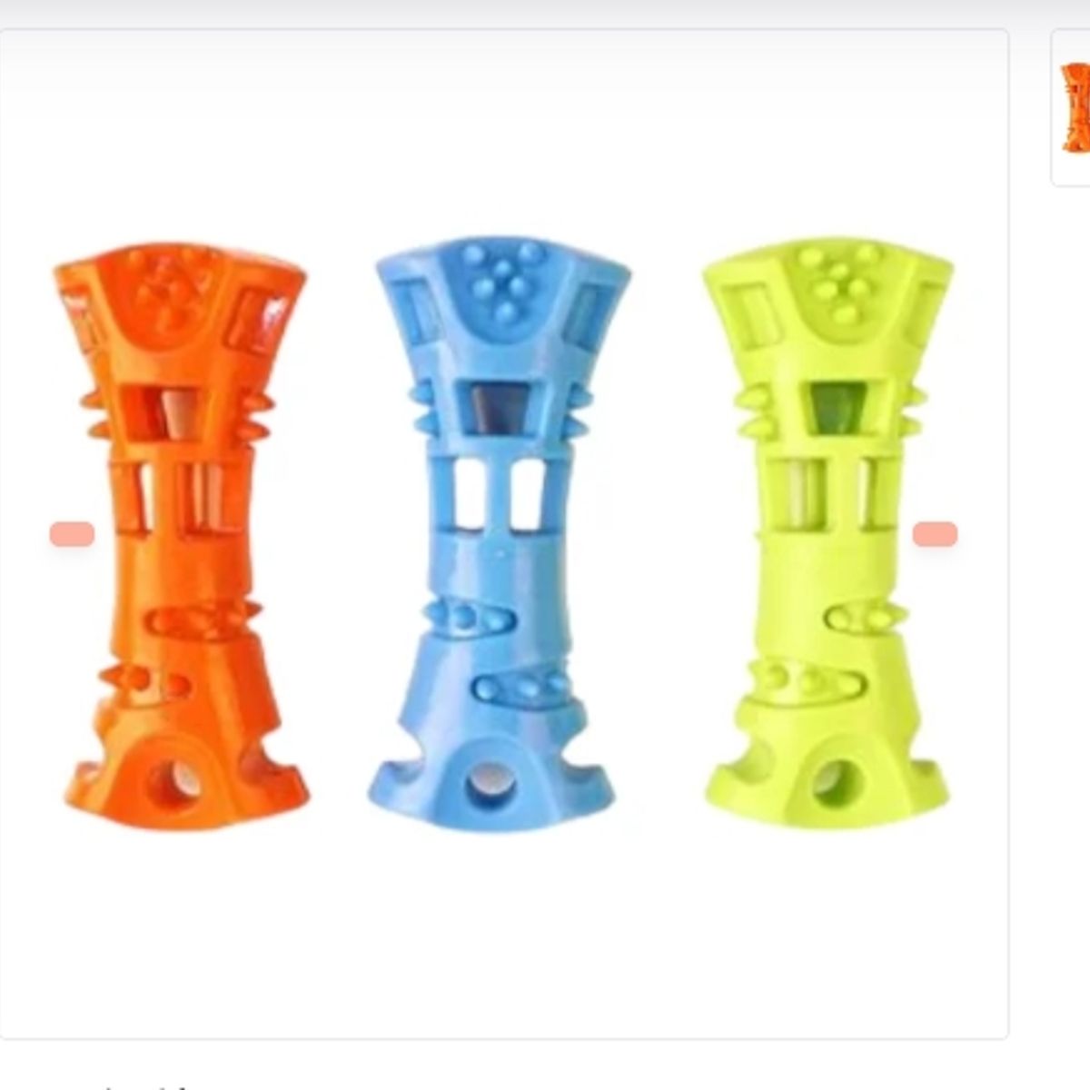 GENERICO - Juguete Hueso Mediano Tipo Hueso Goma Mascota