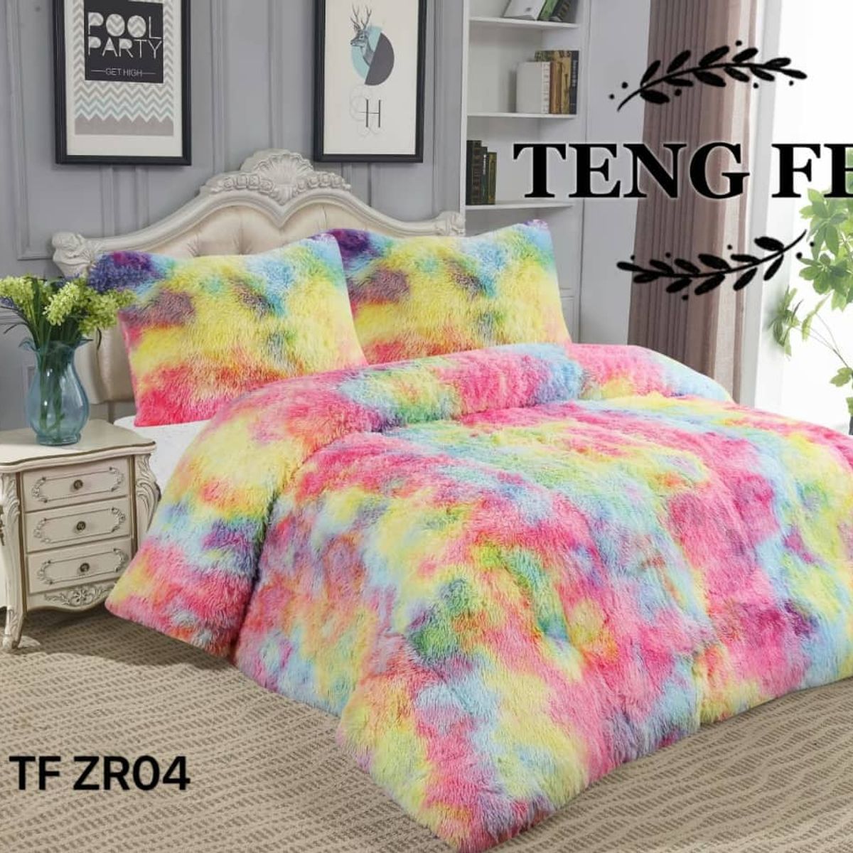 GENERICO - Cubrecama Invierno Polar Chiporro 1.5 Plaza 180x230cm Tf