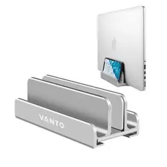GENERICO - Soporte Base Vertical Acero Para Mac Macbook Notebook Vanto