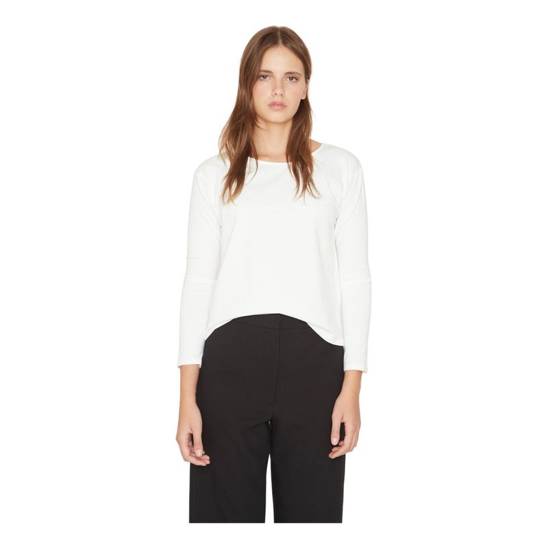 JACINTA TIENDA - Polera Clara II blanca Jacinta Tienda