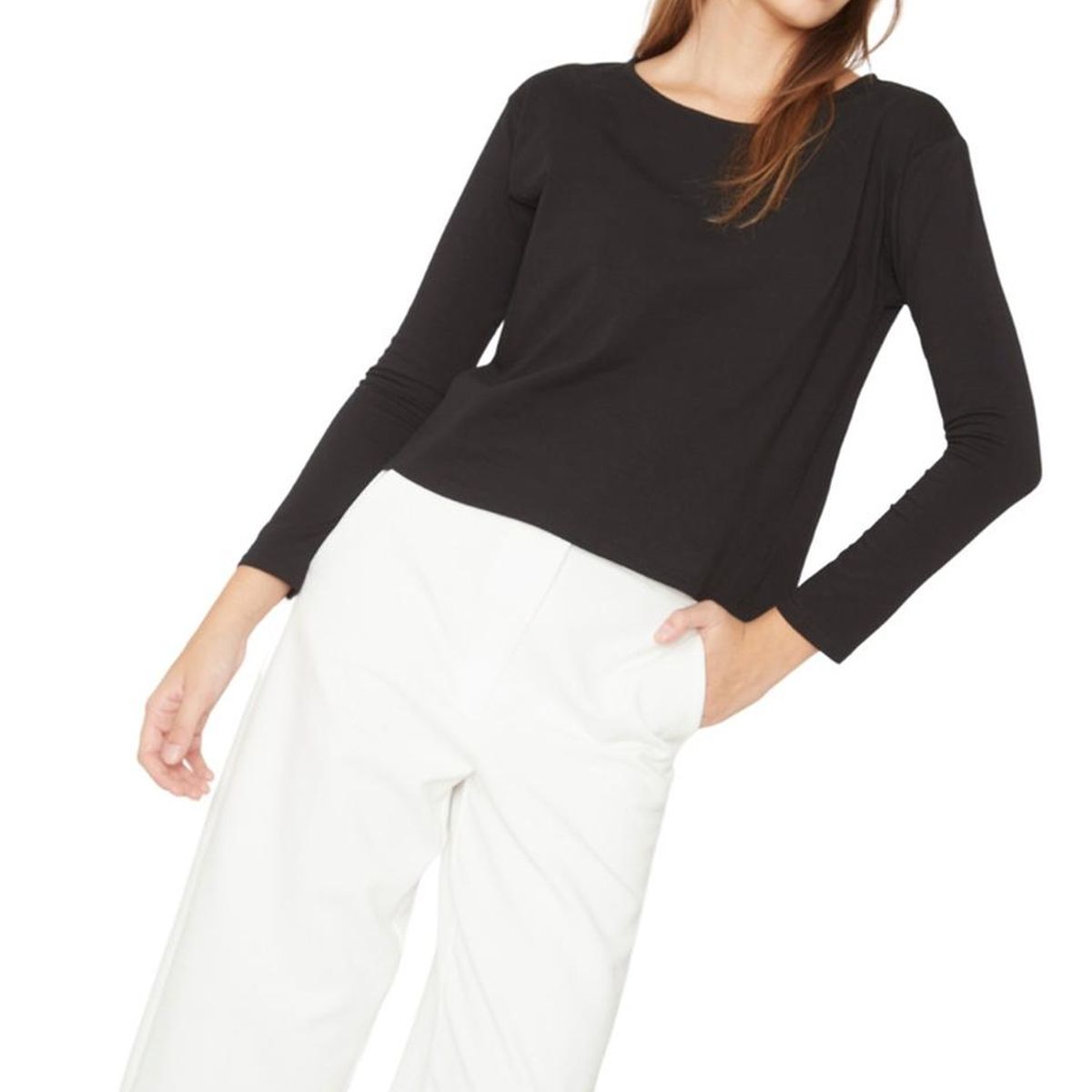 JACINTA TIENDA - Polera Clara II negra Jacinta Tienda