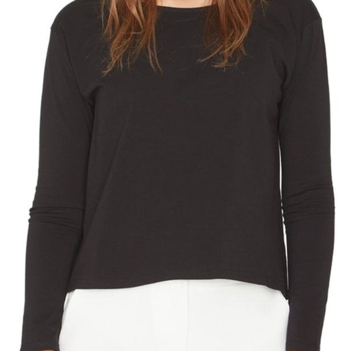 JACINTA TIENDA - Polera Clara II negra Jacinta Tienda