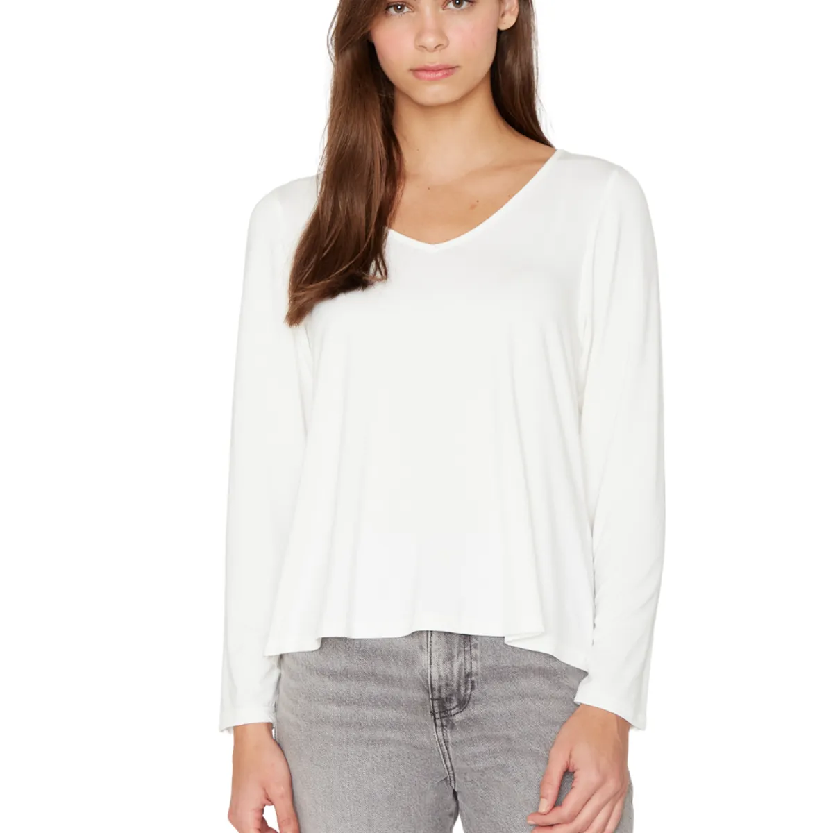 JACINTA TIENDA - Polera Frida III blanca Jacinta Tienda