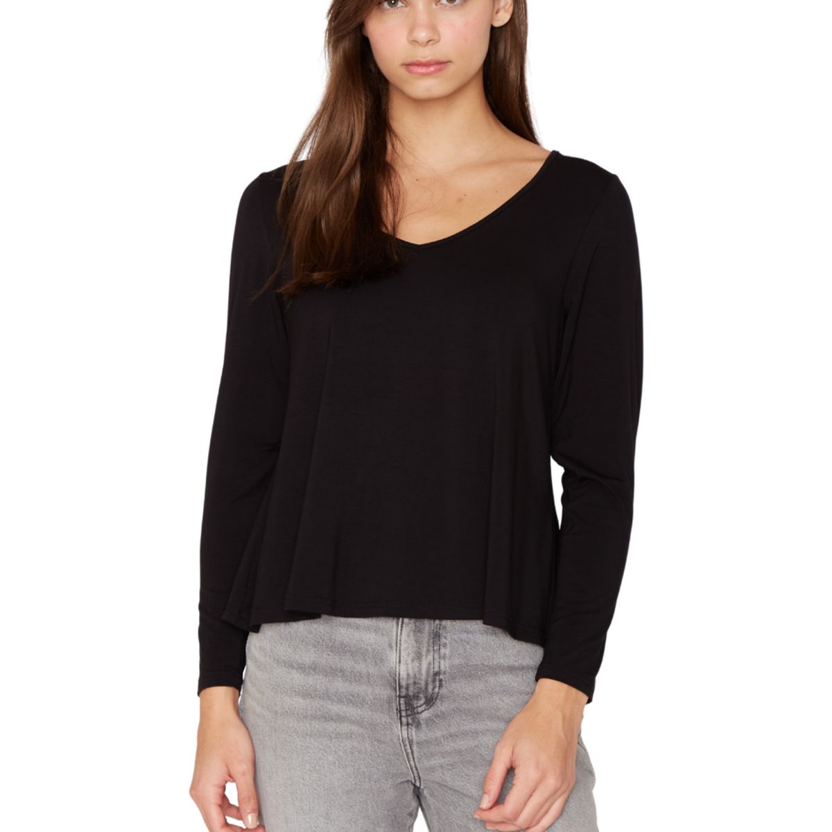 JACINTA TIENDA - Polera Frida III negra Jacinta Tienda