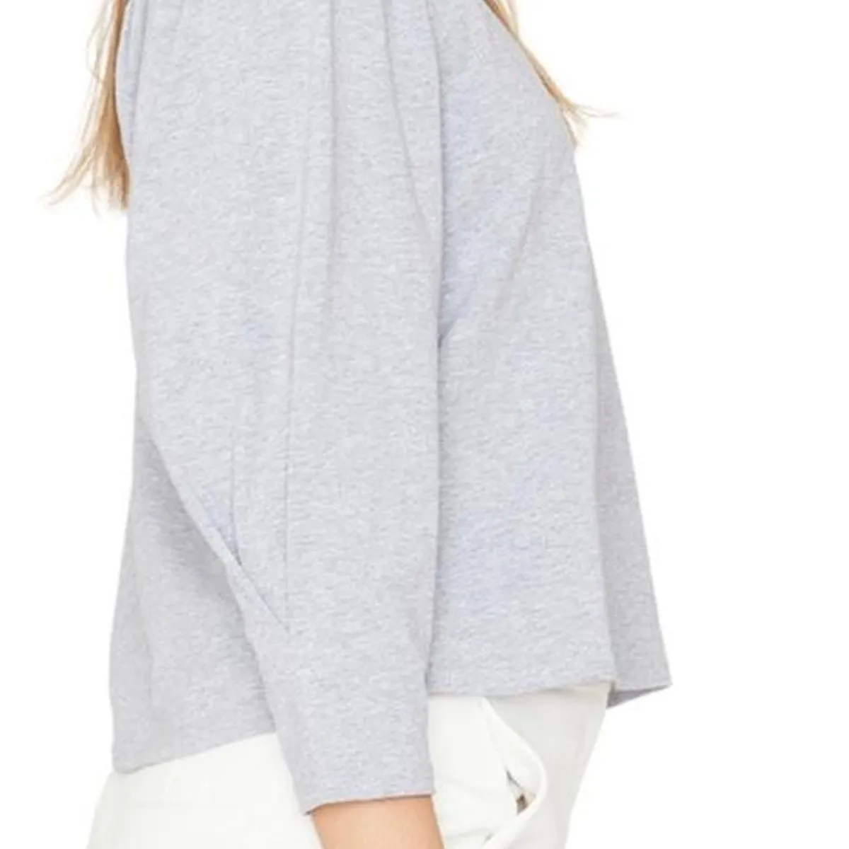 JACINTA TIENDA - Polera Alicia III gris Jacinta Tienda