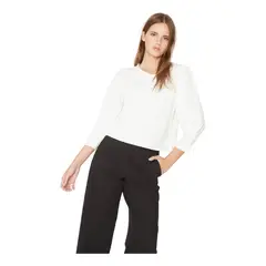 JACINTA TIENDA - Polera Alicia III blanca
