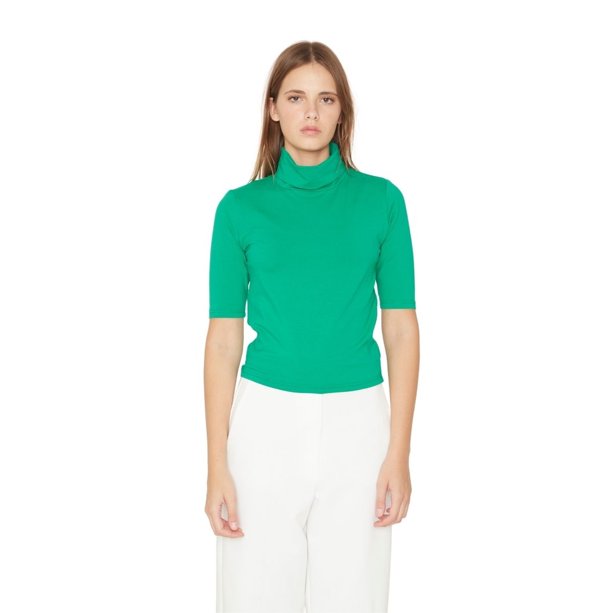 JACINTA TIENDA - Polera Consu III verde Jacinta Tienda