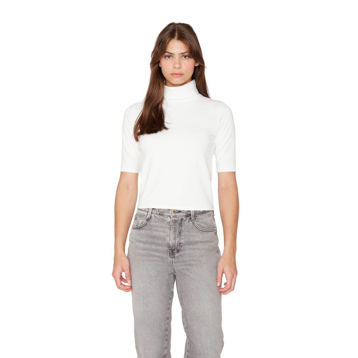 JACINTA TIENDA - Polera Consu III blanca Jacinta Tienda