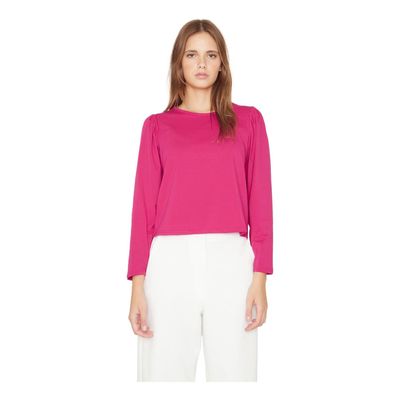 Imagen 2 del producto Polera Alicia manga larga fucsia