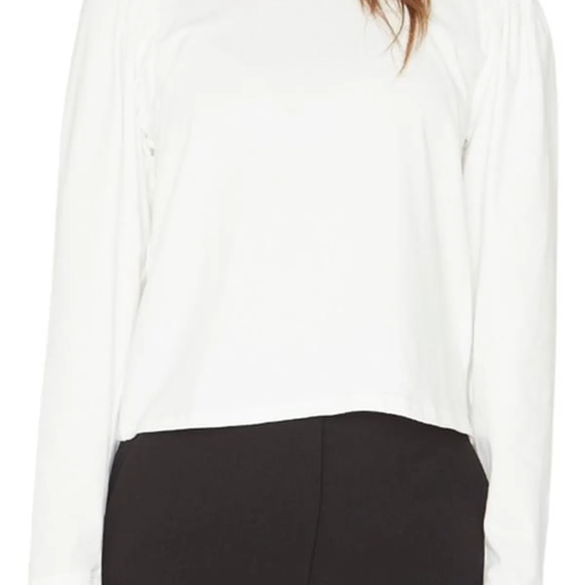 JACINTA TIENDA - Polera Alicia manga larga blanca Jacinta Tienda