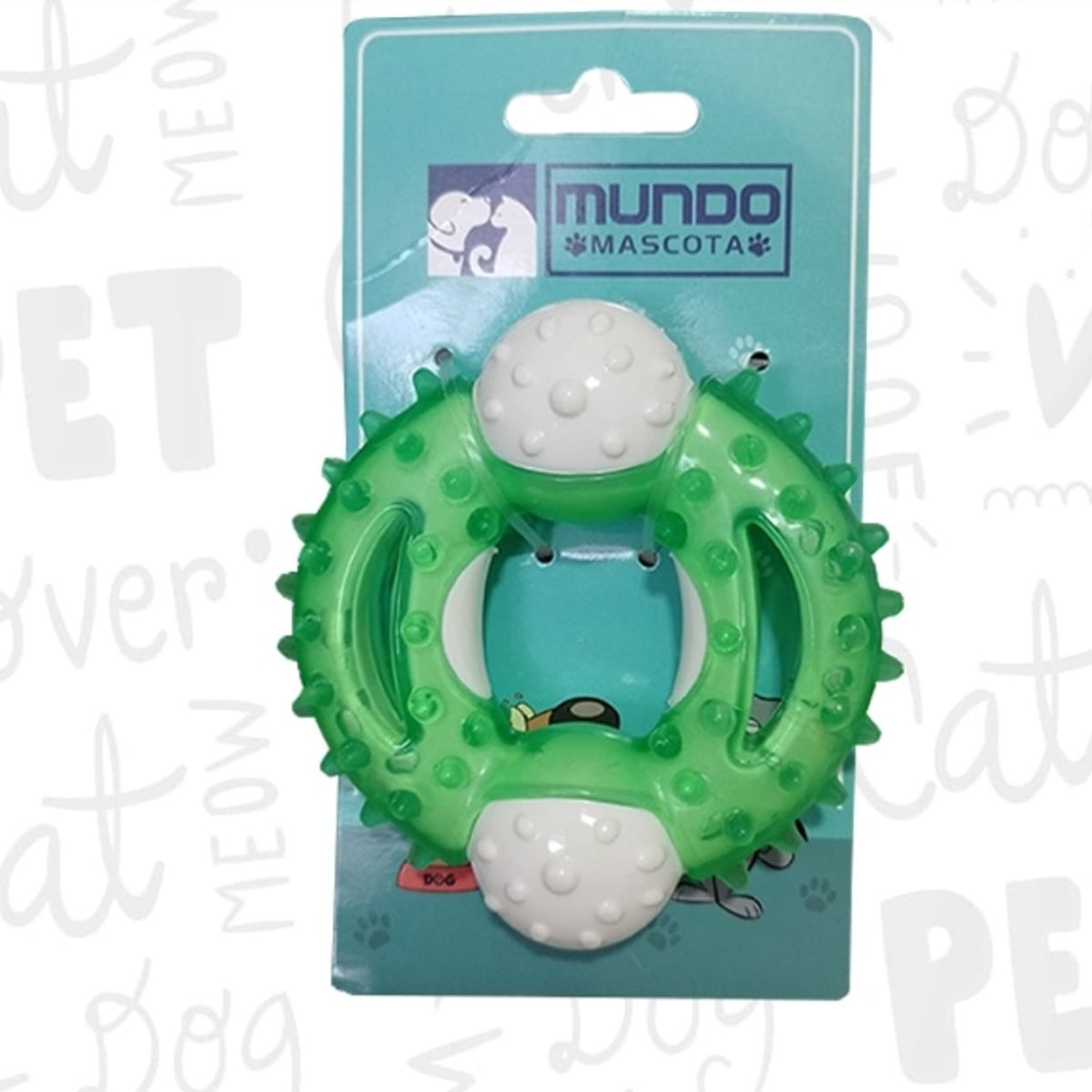 GENERICO - Juguete Para Masticar Para Perros Mascota Verde