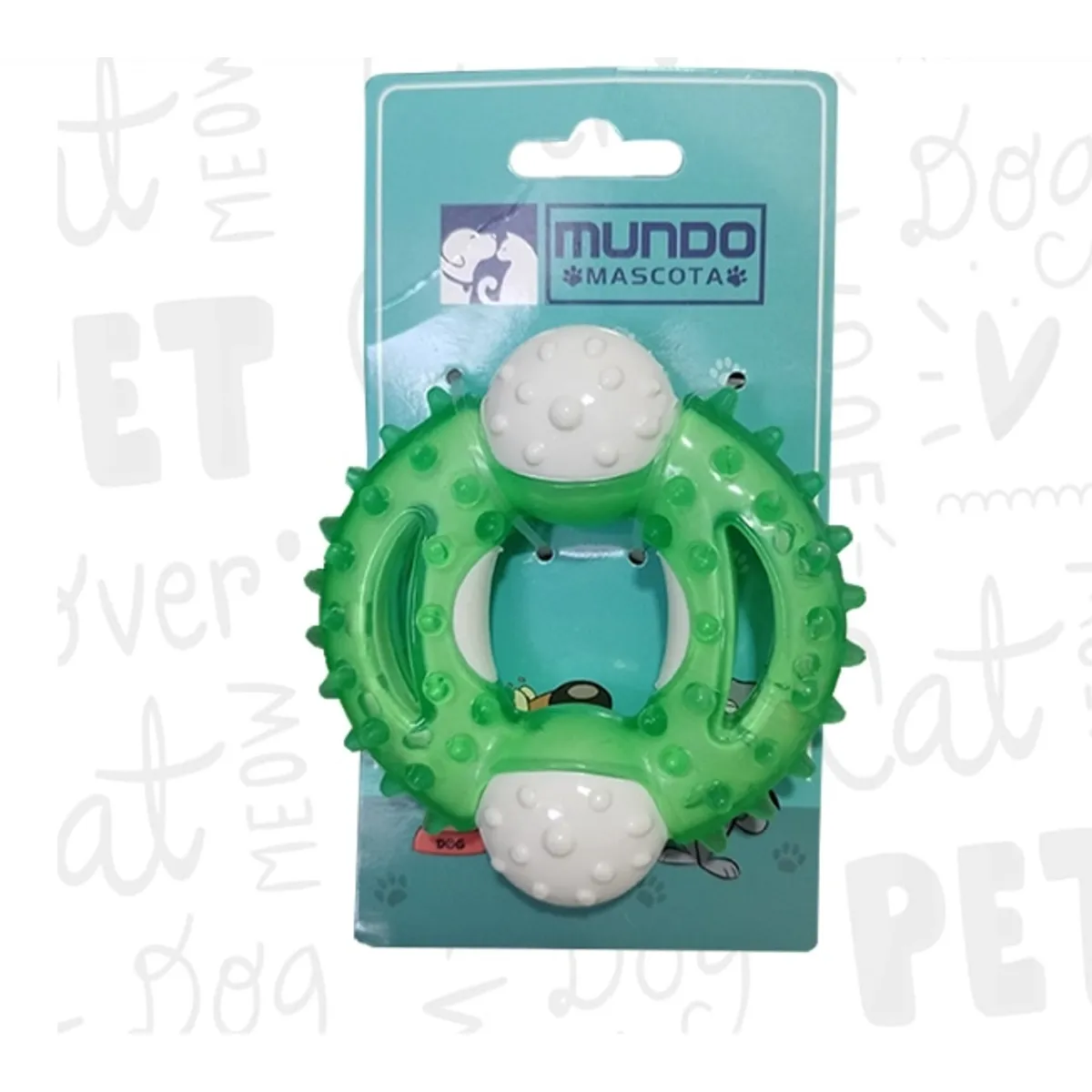 GENERICO - Juguete Para Masticar Para Perros Mascota Verde