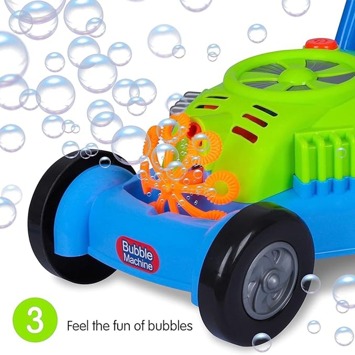 GENERICO - Cortadora de césped de burbujas para niños