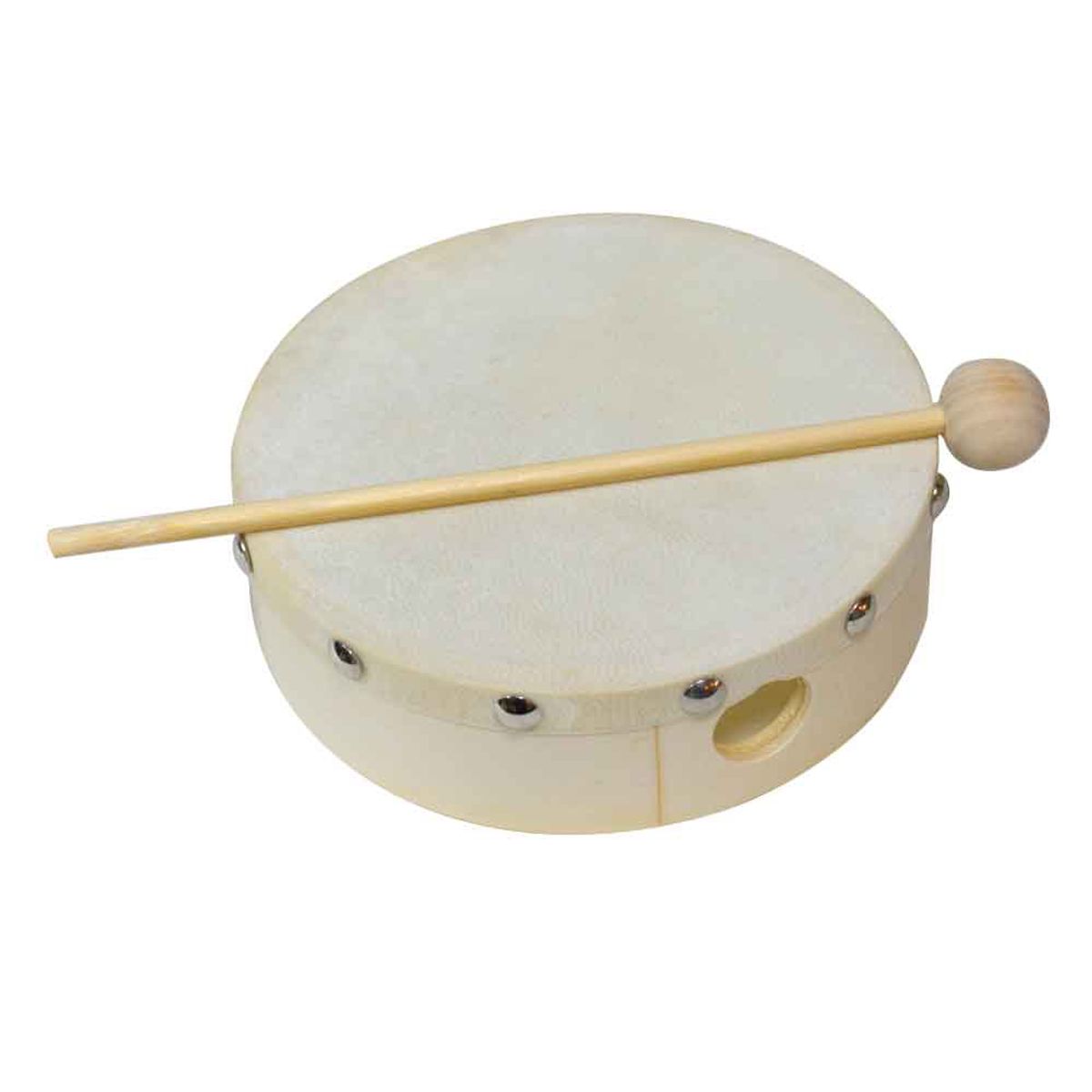 RMX - TAMBORIL 6 PULGADAS CON MAZO RMX.