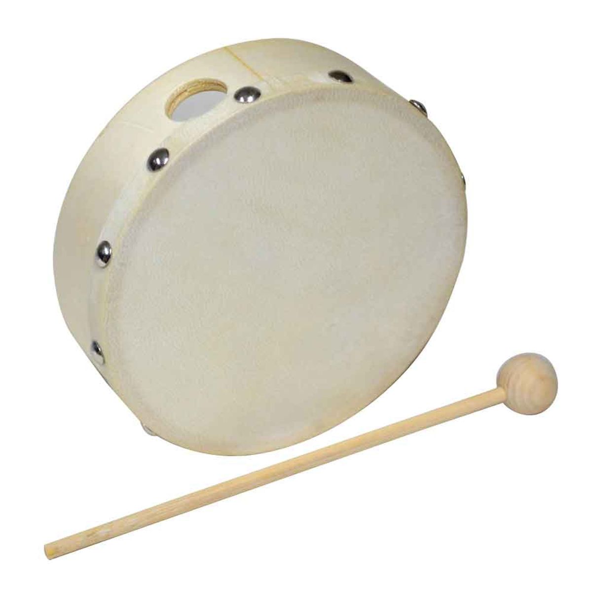 RMX - TAMBORIL 6 PULGADAS CON MAZO RMX.