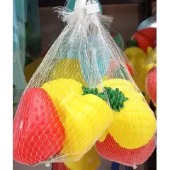 GENERICO - Comida Juguete Didactico Para Mascota Frutas 5 Unidades