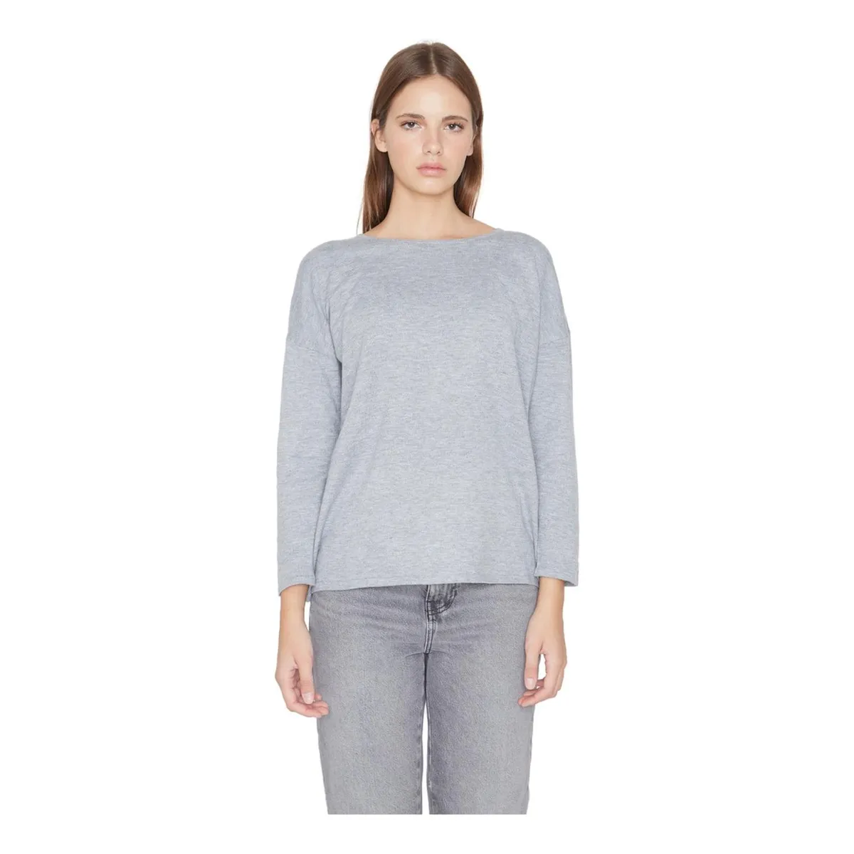 JACINTA TIENDA - Chaleco María largo III gris Jacinta Tienda