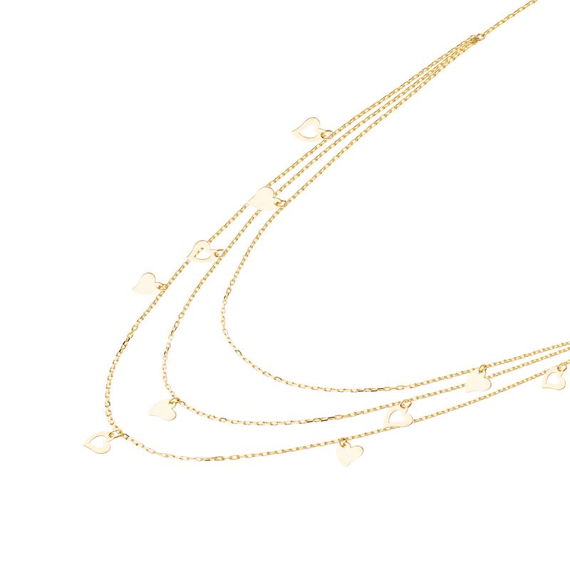 JB JOYAS BARON - Collares de Oro 18kt Modelo Corazón Colgante