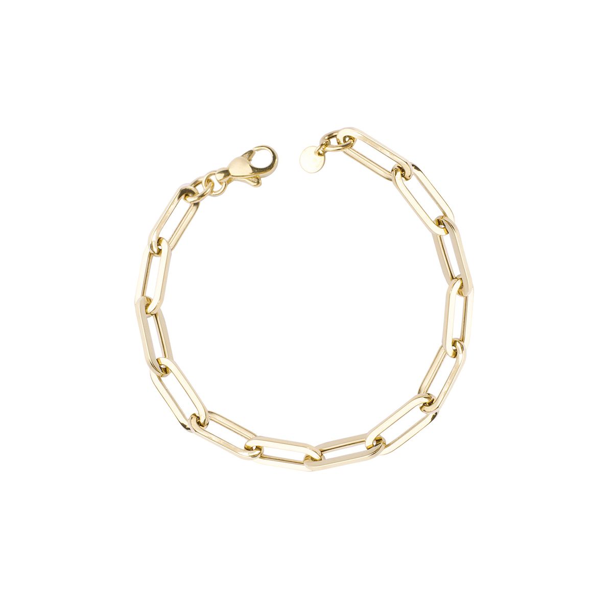 JB JOYAS BARON - Pulsera de Oro 9kt Eslabones Largos