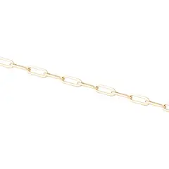 JB JOYAS BARON - Pulsera de Oro 9kt Eslabones Largos