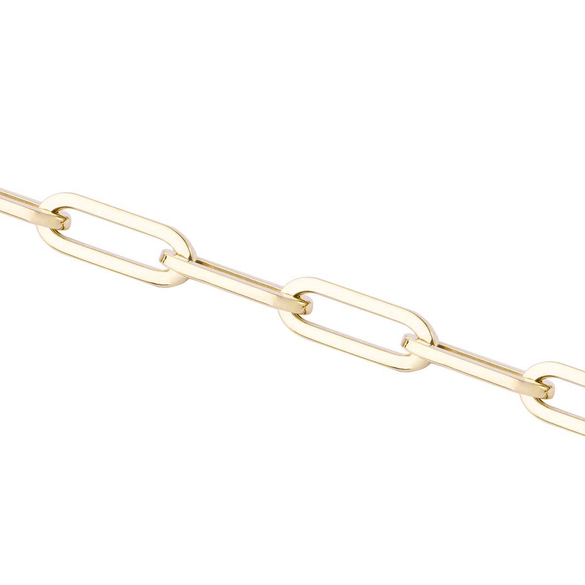 JB JOYAS BARON - Pulsera de Oro 9kt Eslabones Largos