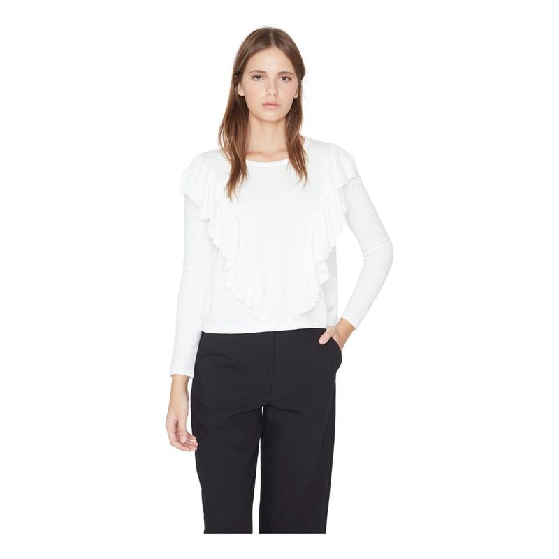 JACINTA TIENDA - Chaleco Celine blanco Jacinta Tienda