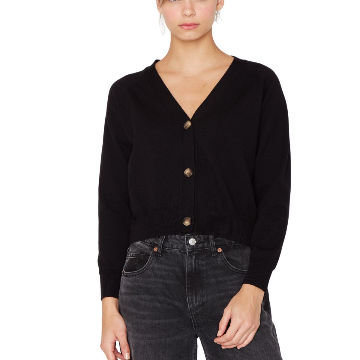 JACINTA TIENDA - Chaleco Pipa negro Jacinta Tienda