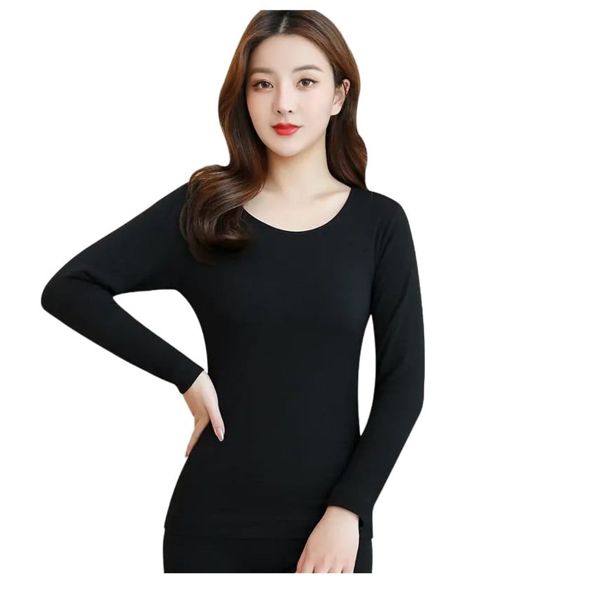 GARSIL - Pack 3 Polera Primera Capa - Camiseta De Bambu Mujer - Sin Costuras