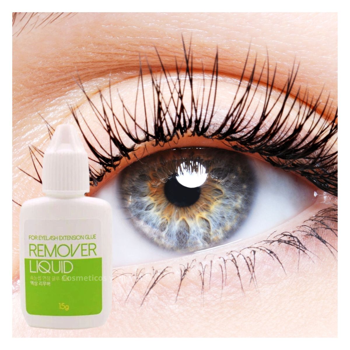 SWEET - Removedor LIQUIDO TRANSPARENTE de Pegamento de Pestañas.-