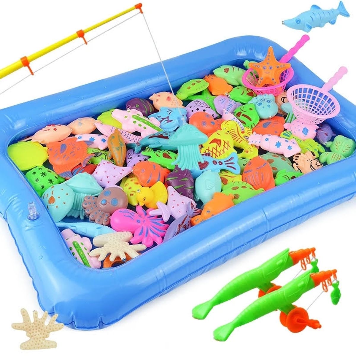 GENERICO - Pesca Milagrosa Piscina Juego 26 Piezas Niños