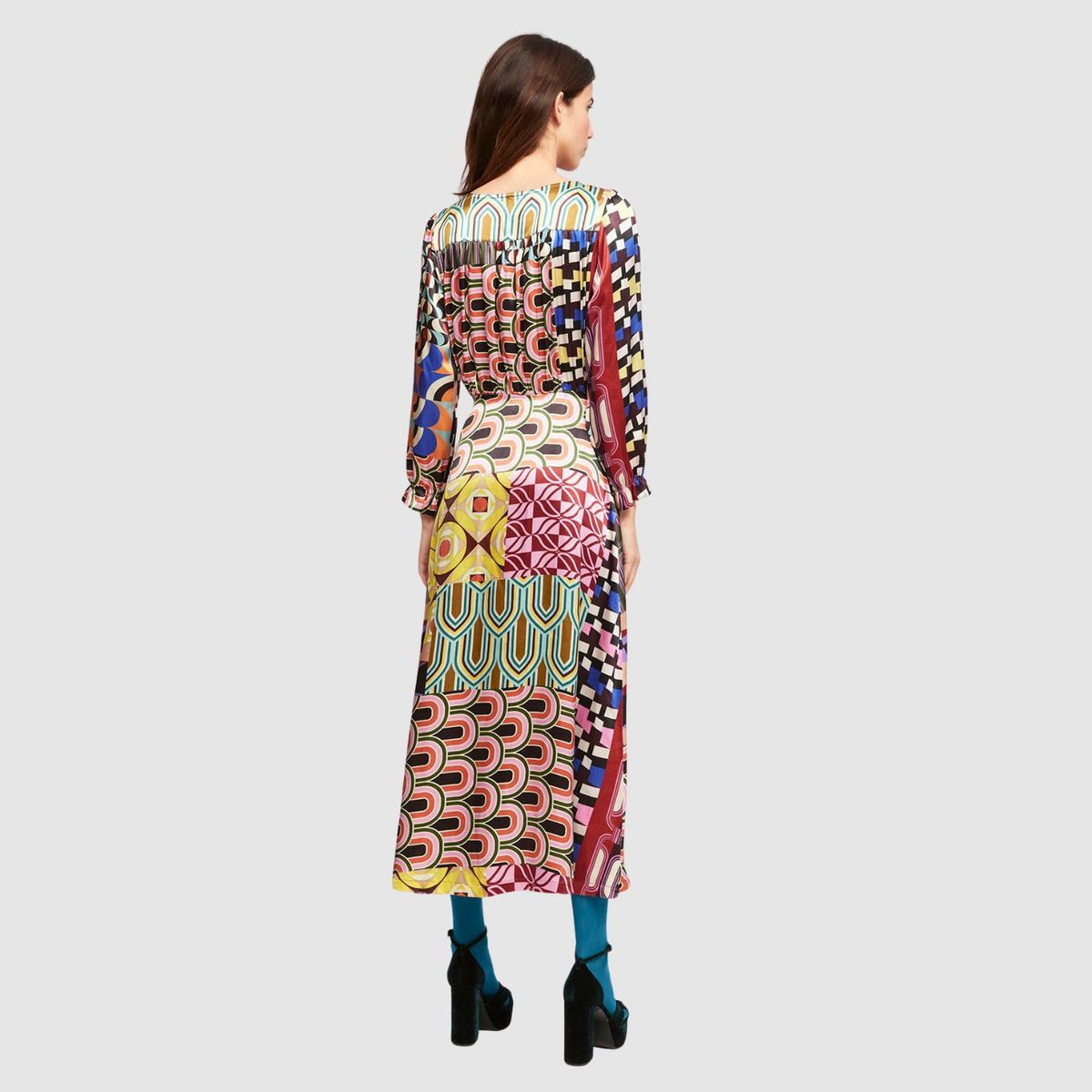 ALDO MARTINS - Vestido Aldo Martins Rosado Lara