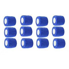 GENERICO - 12 x Cinta Cohesiva Vendaje Cohesivo Autoadherente 5cm x 45m