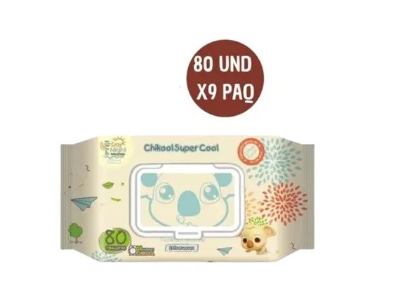 GENERICO Toallas Humedas Chikool New 80und X9 | Falabella Chile