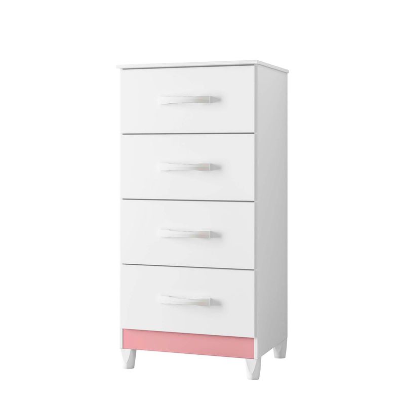 VEKKAHOME - COMODA 4C MOBI WHITE