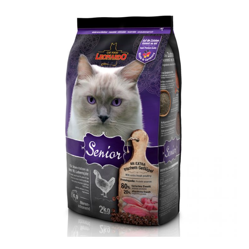 CAT FOOD LEONARDO - LEONARDO Senior, bolsa de 1,8 kg