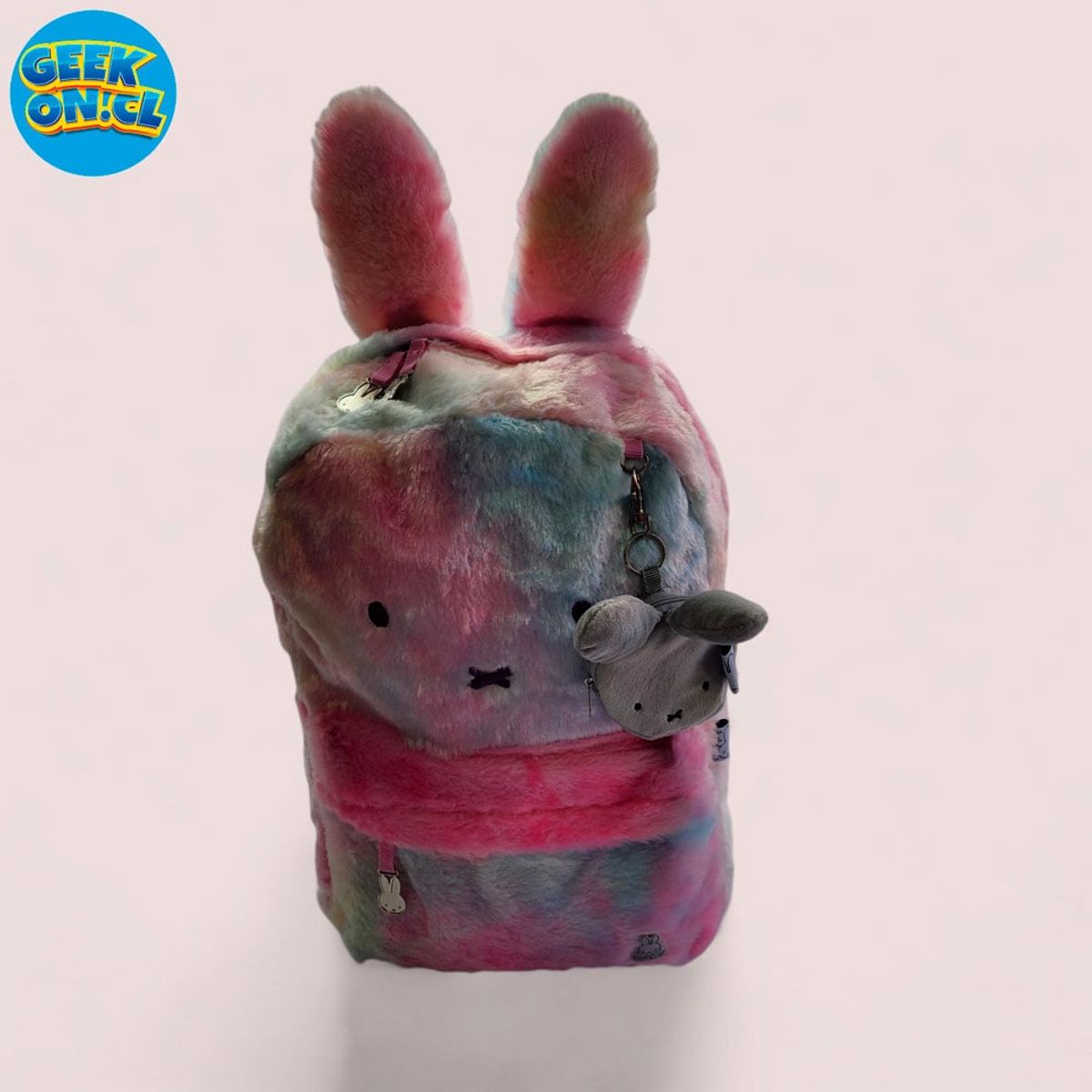 MIFFY - MOCHILA ORIGINAL NIÑA PELUDITA COLORES MIFFY