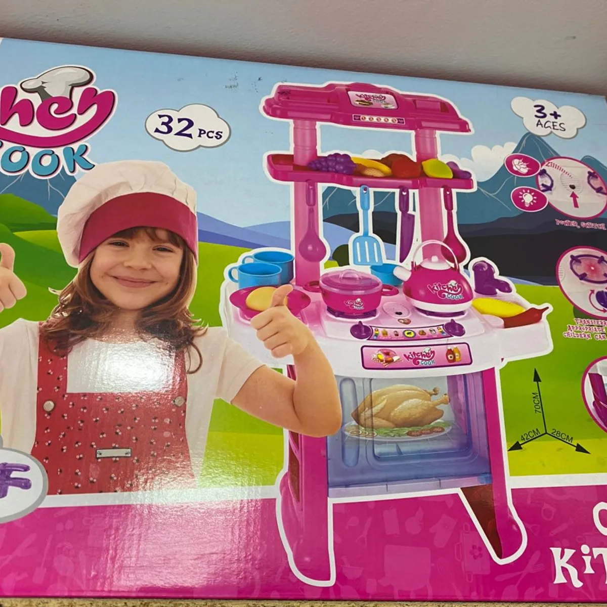 GENERICO - Cocina Cocinita Juguete Juego Set Infantil Niños Niña