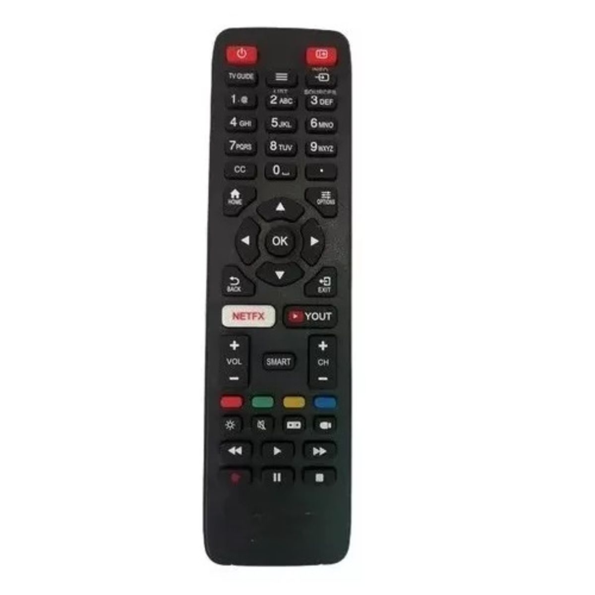GENERICO - Control Remoto Compatible Aoc Smart Tv U6295 Tv U6285