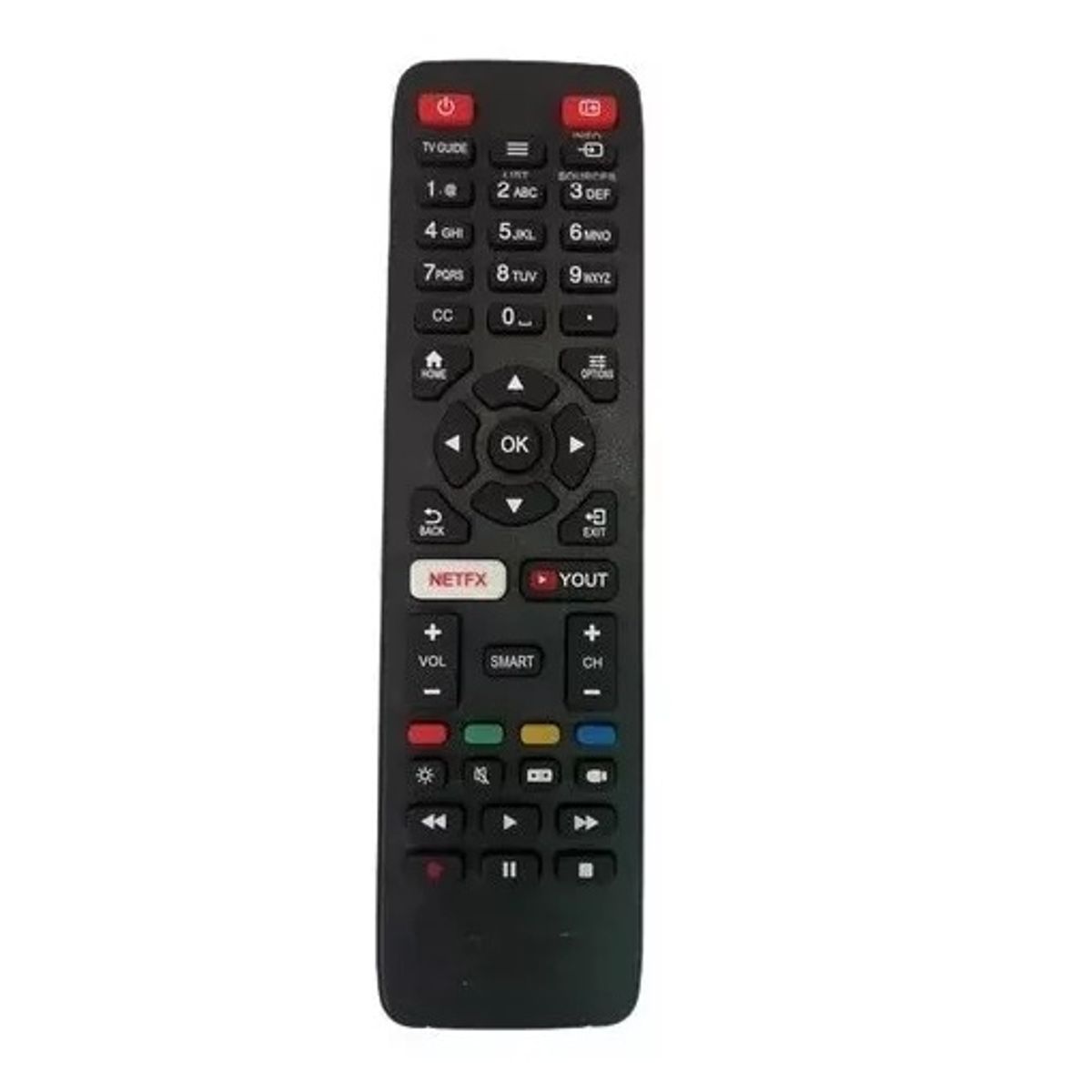 GENERICO - Control Remoto Compatible Aoc Smart Tv U6295 Tv U6285