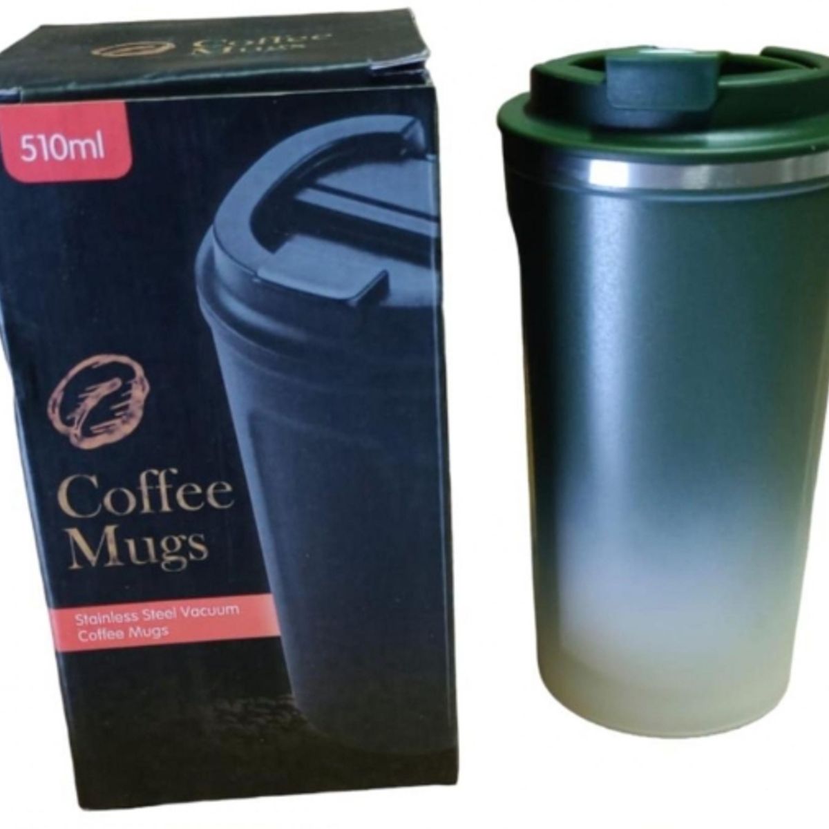 GENERICO - Vaso Térmico Mug 510 ML Verde