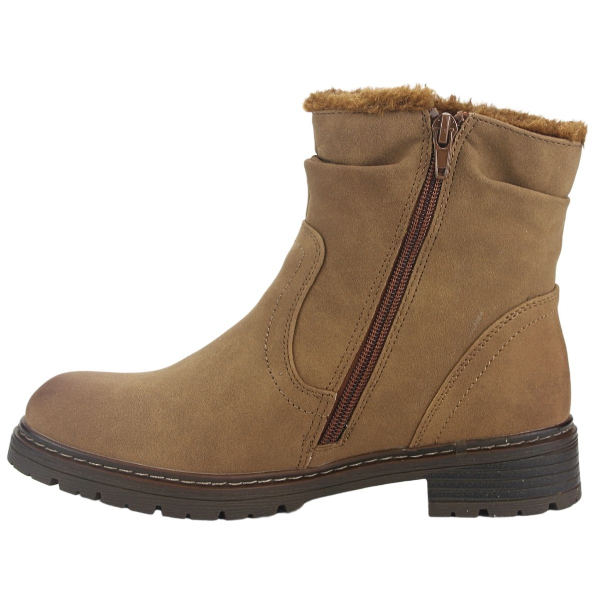 CHALADA - Botin Mujer Camel Casual Chalada Andy-2