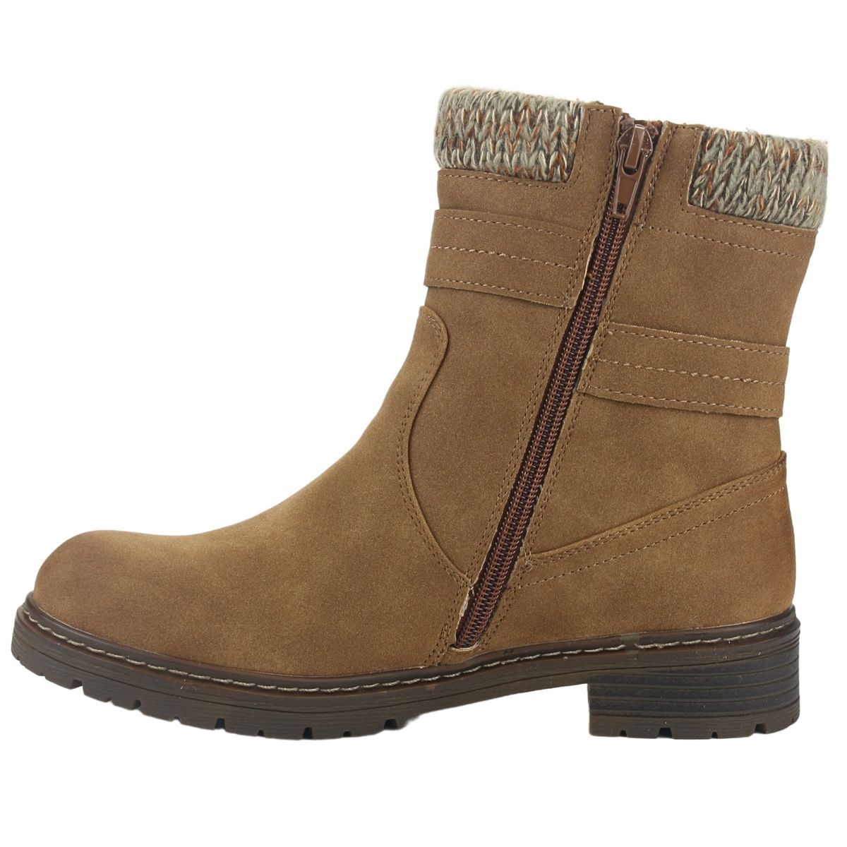 CHALADA - Botin Mujer Camel Casual Chalada Andy-1