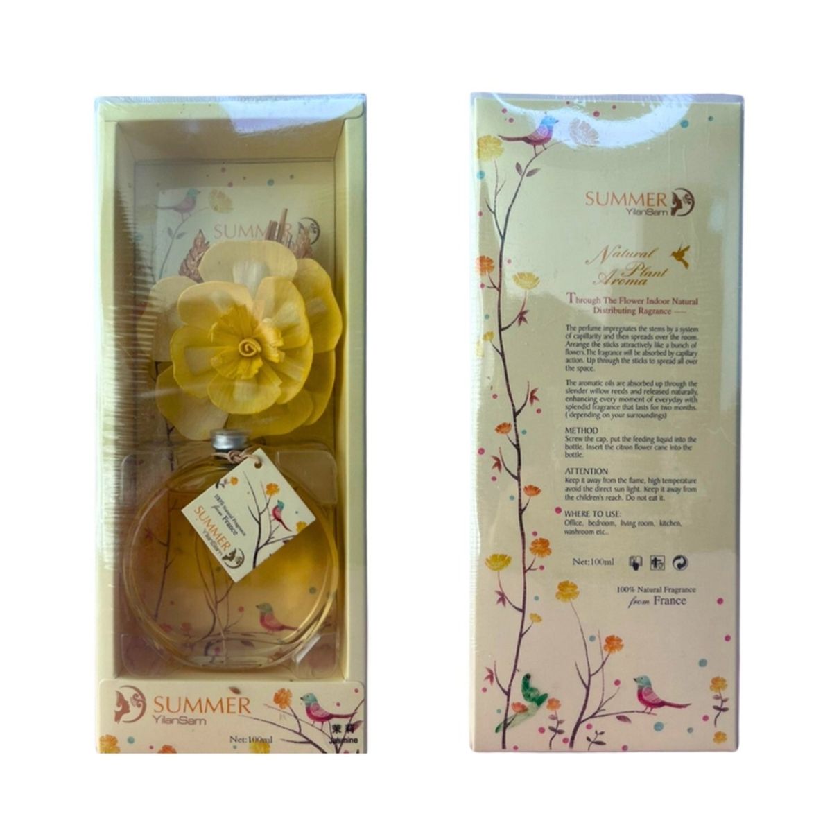 GENERICO - Difusor 100ml. Amarillo: SUMMER YilanSam