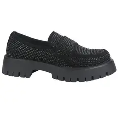 CHALADA - Mocasin Mujer Negro Casual Lenin-2
