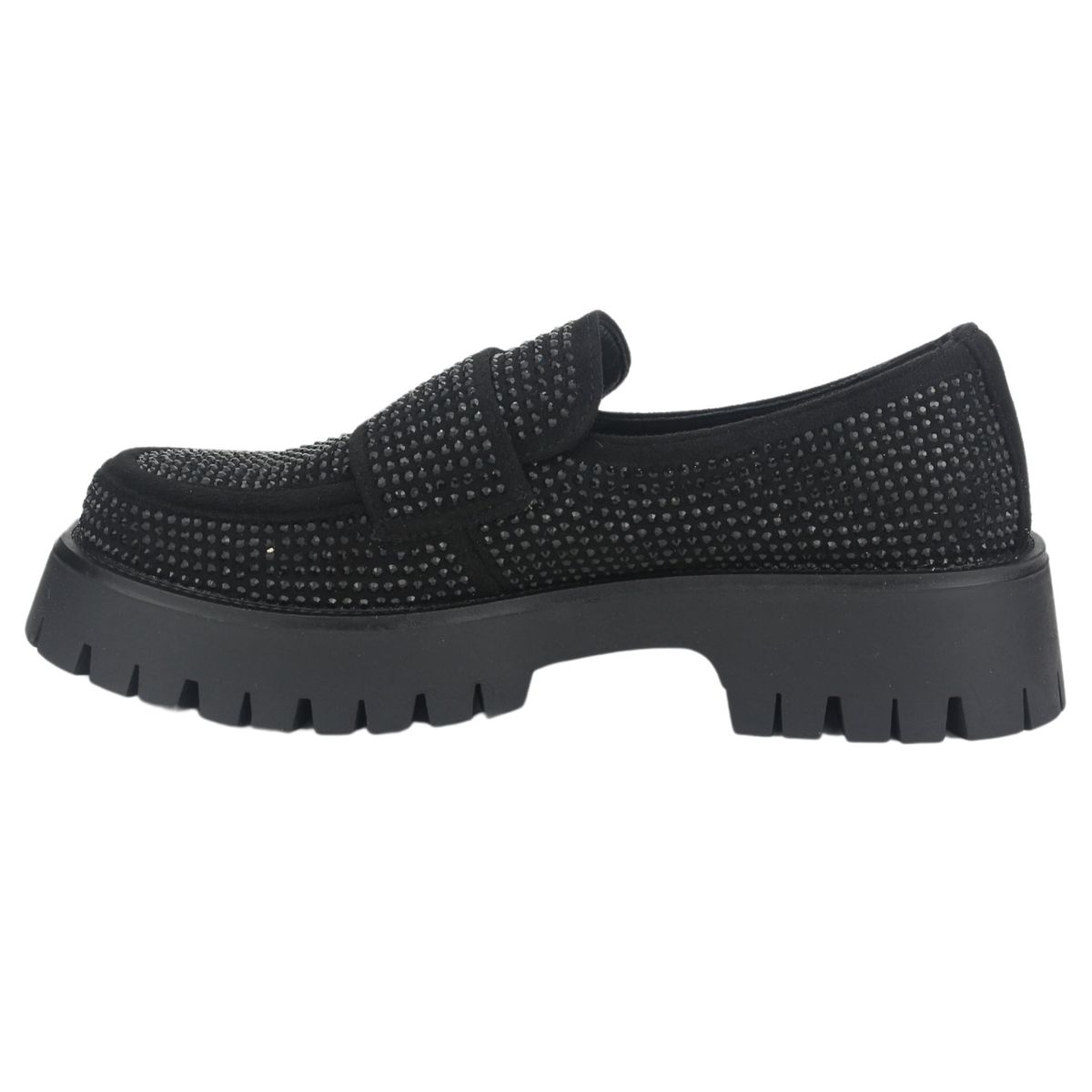 CHALADA - Mocasin Mujer Negro Casual Chalada Lenin-2